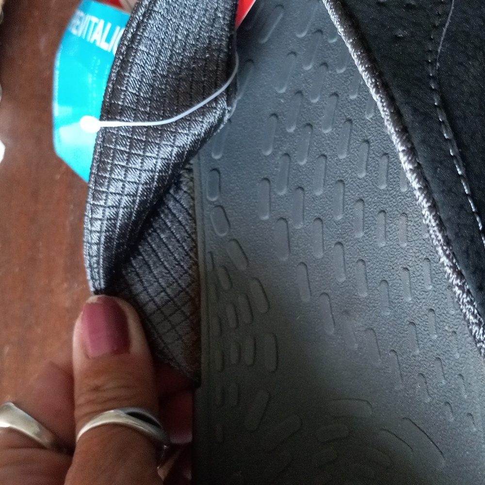 New Balance REVITALIGN RX Gray Flip Flops MENS SZ.12 - Picture 10 of 14